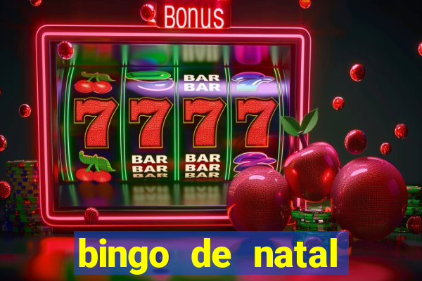 bingo de natal para imprimir gratis